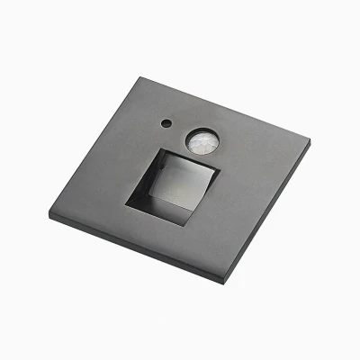 Abbildung von Arcchio Neru LED Einbaulampe Sensor eckig, schwarz