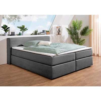 Abbildung von andas Boxspringbett &quot;Åby&quot;, In Cord Bezug, wahlweise mit und ohne Matrazte erhältlich
