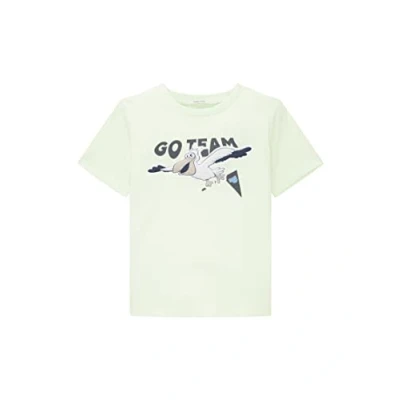 Abbildung von TOM TAILOR Jungen Kinder T Shirt mit Print 1035195, Grün, 92 98