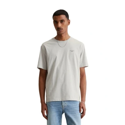 Abbildung von Marc O&#039;Polo Denim LOGO Print Tshirt basic, Herren, Größe: Medium, Concrete clay