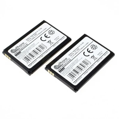 Abbildung von cellePhone Akku Li Ion kompatibel mit Siemens Gigaset SL400G SL400A SL400H SL610H Pro SL750 SL750H SL78 SL780 SL785 SL788 SL78H X656 (Ersatz für V30145 K1310K X444) 2er Set