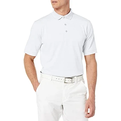 Abbildung von Callaway Opti Vent Herren Poloshirt, kurzärmelig, offenes Netzgewebe, Herren, weiß, 3X Large