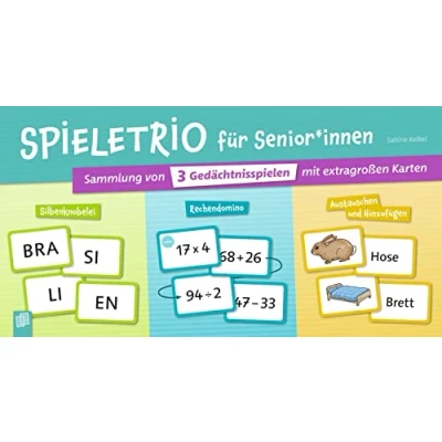 Abbildung von Verlag an der Ruhr Spiel Spieletrio für Senioren und Seniorinnen