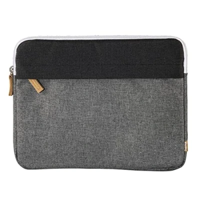 Abbildung von Hama Tasche für Tablet und Notebook bis 11 Zoll (Tablettasche, Laptoptasche Notebook, Tablet, MacBook, Surface, Hülle, Case, Laptophülle, Sleeve) schwarz grau, 00217112, 11&#039;&#039; / 28 cm