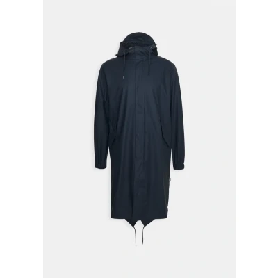 Abbildung von Rains Fishtail Regenjacke / wasserabweisende Jacke, Größe: XS, Navy