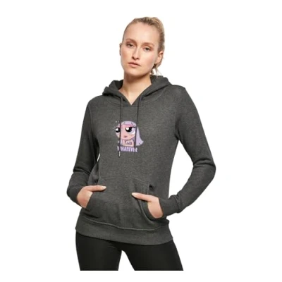 Abbildung von Mister Tee Forever Whatever Kapuzenpullover, Damen, Größe: Large, Charcoal