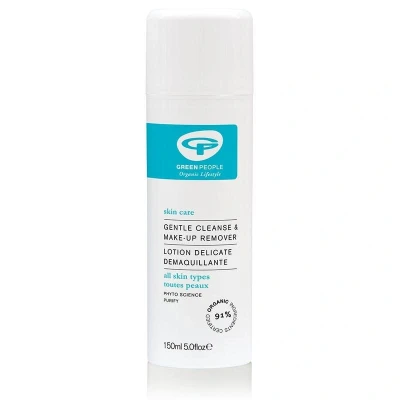 Abbildung von Green People Sanfter Reiniger und Make up Entferner, 150ml Natürlicher Bio Gesichtsreiniger für normale Haut trockene Ohne SLS, Parabene Äthylen Tierversuchsfrei vegan