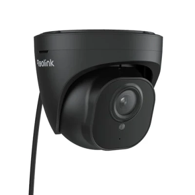Abbildung von Reolink 5MP PoE Überwachungskamera Aussen mit Personen /Autoerkennung, Smarte IP Kamera Outdoor Zeitraffer, IR Nachtsicht, Audio, Wasserfest, microSD Kartensteckplatz, RLC 520A Schwarz