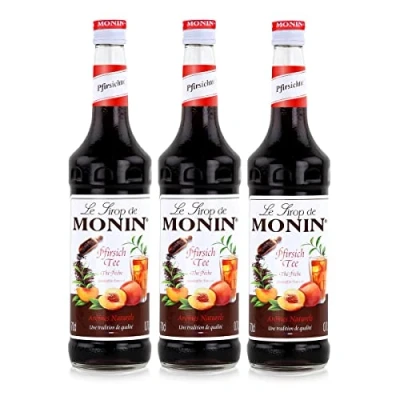 Abbildung von Monin Peach Tea (Pfirsich Tee) Sirup 0,7 Liter