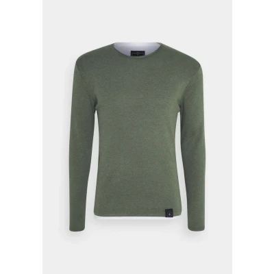 Abbildung von Key Largo Sarasota Round Strickpullover, Herren, Größe: Small, Olive