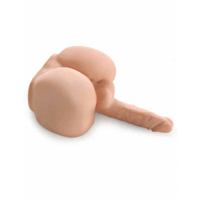 Abbildung von Torso Masturbator „Dirty Talk Interactive Bad Boy“, mit Vibration
