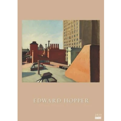 Abbildung von DUMONT Edward Hopper 2025 Wandkalender, 50x70cm, Posterkalender mit Werken von Hopper, einzigartiger Stil, bekanntester Vertreter des amerikanischen Realismus