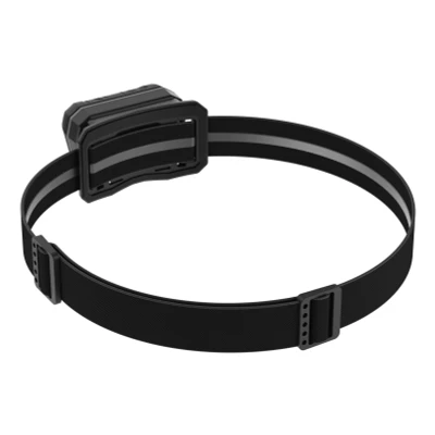 Abbildung von ANSMANN HD280RS LED Kopflampe, superleicht, dezent, kompakt mit einstellbarem Kopfband, wiederaufladbar, perfekt zum Laufen, Sport, Werkstatt, Bauarbeiten, Lesen, Reiten, Hobby dank starker Lampe