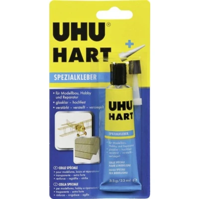 Abbildung von 6 x Uhu Kunststoffkleber / Modellbaukleber Hart Tube 35g