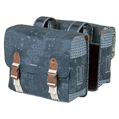 Abbildung von Doppelpacktasche Basil Bohème Carry All 35 Liter 37 X 15 Cm Blau