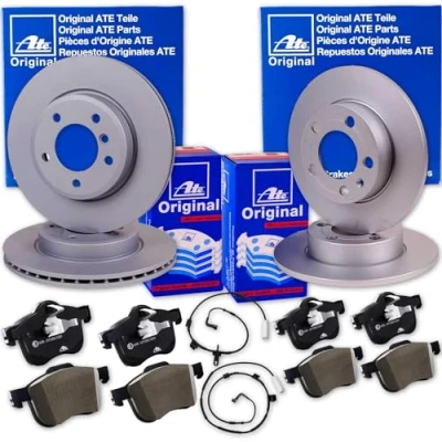 Abbildung von ATE Bremsscheiben + Beläge vorne hinten passend für Mini R55 R56 R57 R58 R59