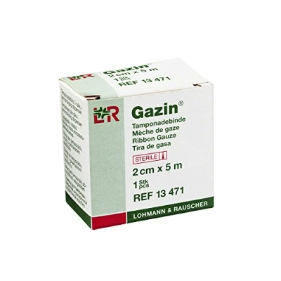 Abbildung von Mullbinden zur, zum Tamponade steril 2 cmx5 m
