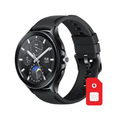 Abbildung von Vodafone Xiaomi Watch 2 Pro LTE Smartwatch eSIM bis zu 100 Amazon Gutschein nach SIM Registrierung Schlafüberwachung, Herzfrequenzmesser, Fitness Tracker 46mm, Schwarz