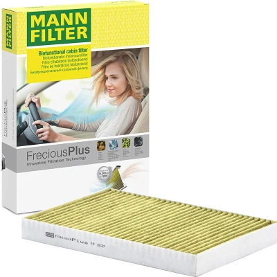 Abbildung von MANN FILTER FP 3037 Innenraumfilter AUDI: A4 B6 Avant, B7 Limousine, SEAT: Exeo ST, Limousine