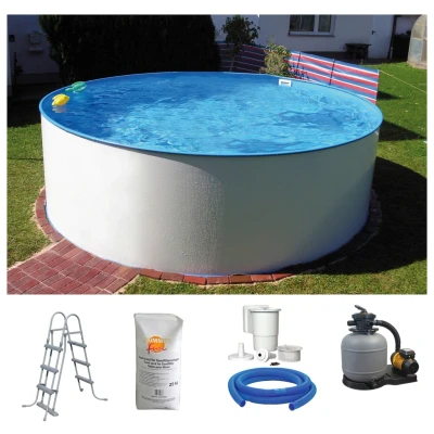 Abbildung von Clear Pool Rundpool, (Set), 5 tlg., ØxHöhe: 450x120 cm