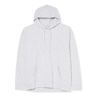 Abbildung von Fruit of the Loom Herren Zip Front Premium Kapuzenjacke, Grau Meliert, XL
