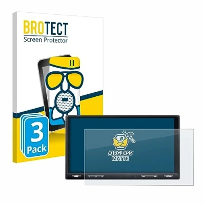Abbildung von BROTECT Entspiegelungs Schutzglas für Sony XAV AX5650 (3 Stück) Schutz Folie Glas Matt [Extrem Kratzfest 9H, Anti Reflex, Fingerprint]
