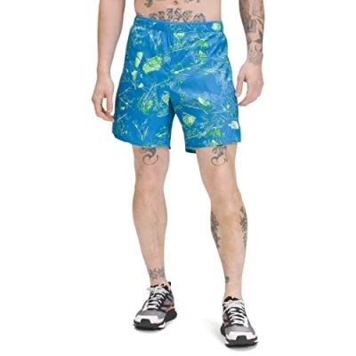 Abbildung von THE NORTH FACE Limitless Shorts Super Sonic Blue Valley Floor Print S