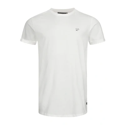 Abbildung von Indicode Jeans Kloge Tshirt basic, Herren, Größe: Small, Offwhite