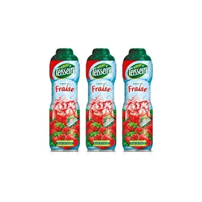 Abbildung von 3 Sirup Erdbeere Teisseire x 0,6L