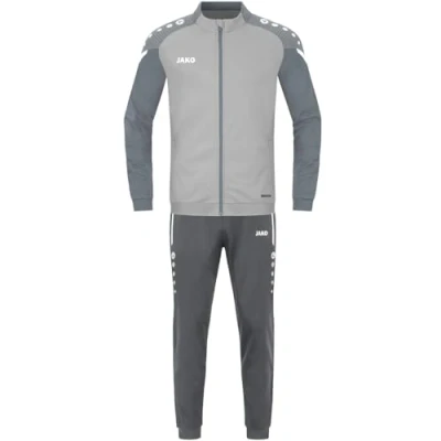 Abbildung von JAKO Herren Trainingsanzug Polyester Performance, Soft Grey/Steingrau, 4XL