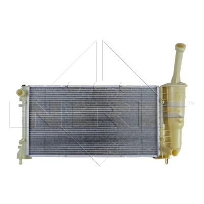 Abbildung von NRF 53247 Kühler, Motorkühlung Aluminium 580 298 26 Kühlrippen gelötet LANCIA: Musa, Ypsilon II, FIAT: Idea