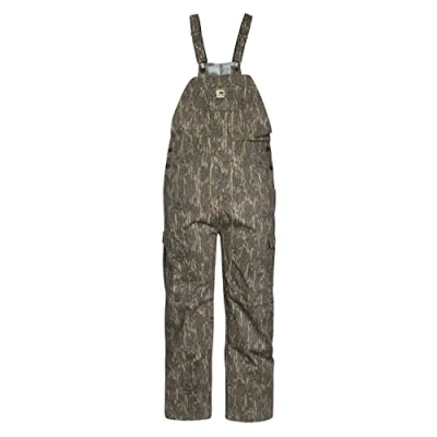Abbildung von Mossy Oak Men&#039;s Standard Cotton Mill 2.0 Hunt Bib Overall, Bottomland, Large