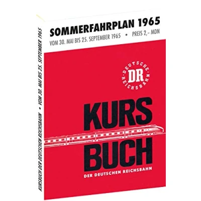 Abbildung von Kursbuch der Deutschen Reichsbahn Sommerfahrplan 1965: Gültig vom 30. Mai bis 25. September 1965