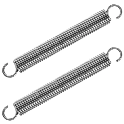 Abbildung von GUNGY Zugfedern mit Haken Edelstahl Spannfeder Zugfeder 150mm Außendurchmesser 18mm Drahtdurchmesser 2,5mm Maximale Zugkraft 12,8KG 2,5x18x150mm 2 Stück