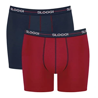 Abbildung von Sloggi Herren Start Short C2P box, BLUE DARK COMBINATION, 7