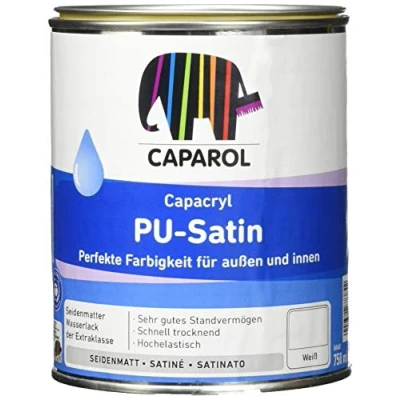 Abbildung von Caparol Acryl Buntlack CAPACRYL PU SATIN 0.75 LTR (WEISS)