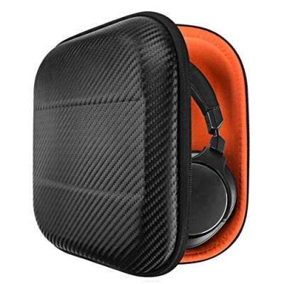 Abbildung von GEEKRIA Tasche Kopfhörer für K545, K619, K67, K167, M50, M50x, ANC29, ESW10, WS77, XB950BT, XB920 Headphone and More, Hard Schutztasche Headset