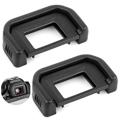 Abbildung von Fotover Augenmuschel Okularmuschel Okular Sucher für Canon EOS 77D 800D 760D 750D 700D 650D 600D 550D 500D 450D 400D 300D 200D 100D 1100D 1200D 1300D Kameras Ersetzt EF Okular(2 Stück)