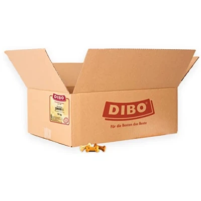 Abbildung von DIBO Junior Mix, 10kg Karton, Backwaren als gesunde, natürliche Ernährung für Hunde, Hundefutter, Barf, B.A.R.F., Leckerli, Hundekekse