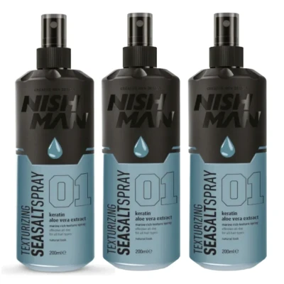 Abbildung von NISHMAN Texturizing Seasalt Spray 01 200 ml