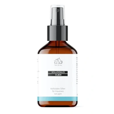 Abbildung von Kolloidales Silberspray für Haustiere 250ml 100pmm Tiere Hund, Katze, Pferd und mehr Wundspray Mittel gegen Juckreiz