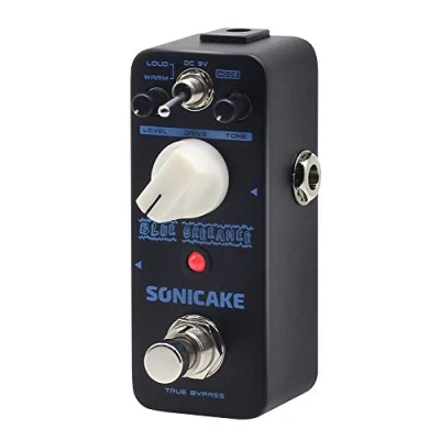 Abbildung von SONICAKE Overdrive Gitarre Effektpedal Blue Skreamer Vintage Dumble Blues Analog True Bypass