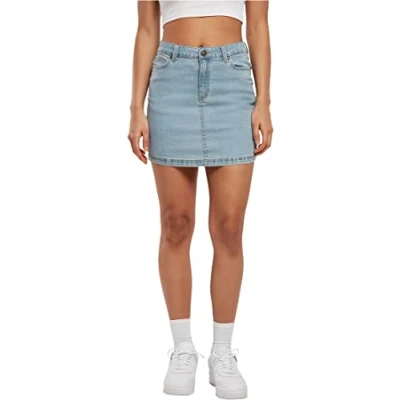 Abbildung von Urban Classics Bleistiftrock, Damen, Größe: 28x28, Clearblue bleached