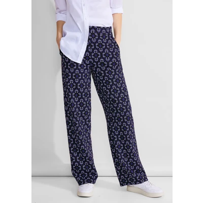 Abbildung von Street One Casual FIT Stoffhose, Damen, Größe: 38x30, Blau