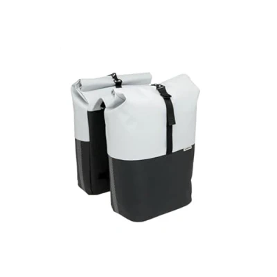 Abbildung von Doppelpacktasche New Looxs Nyborg 34 Liter 30 X 17 37cm (x2) Rot/Schwarz