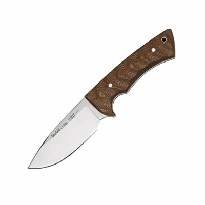 Abbildung von Muela Unisex Erwachsene Rhino Micarta Sand Messer, Silber, one Size