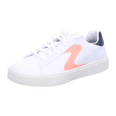 Abbildung von Skechers Damen Eden LX TOP Grade, White Duraleather Navy Pink Trim, 37 EU