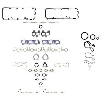 Abbildung von AJUSA 51050500 Dichtungsvollsatz, Motor ohne Zylinderkopfdichtung, mit Ventilschaftabdichtung, Abgasrohrdichtung