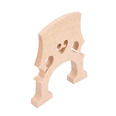 Abbildung von Cello Brücke Ahornholz Standard Cellobrücke Ersatzteil für 4/4 Cellosaiten Musikteile(4/4)