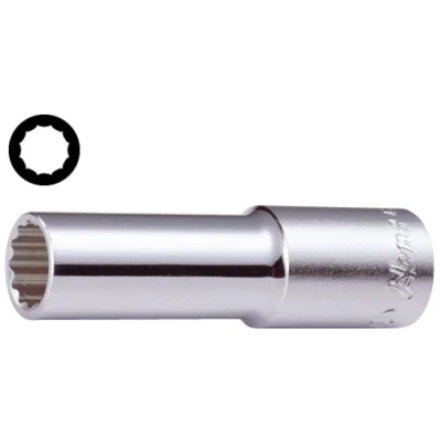 Abbildung von Zwölfkantnuss 1/2 zoll HANS 13 mm 12 kant lang